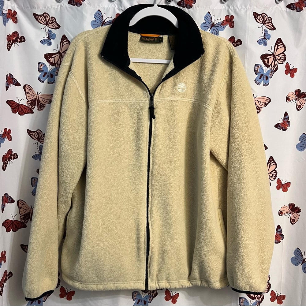 Mens timberland weathergear fleece zip up